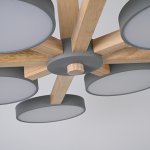 Потолочный светильник TURNA L8 Grey ImperiumLoft 228857-26