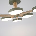 Потолочный светильник TURNA L6 Khaki ImperiumLoft 228860-26