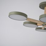 Потолочный светильник TURNA L6 Khaki ImperiumLoft 228860-26