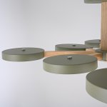 Потолочный светильник TURNA L8 Khaki ImperiumLoft 228861-26