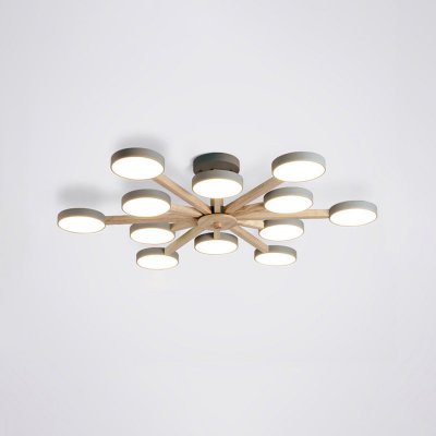 Потолочный светильник TURNA L12 Khaki ImperiumLoft 228863-26