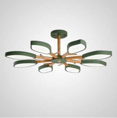 Подвесная люстра FRIM L8 Green ImperiumLoft 228887-26