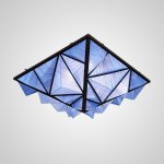 Люстра Aqua Creations Lighting ceiling D120 Purple ImperiumLoft 228929-28
