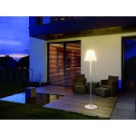 SLV 228961 ADEGAN Stehleuchte, weiss, E27 ESL, max. 24W, IP54