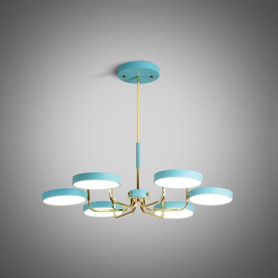 Подвесная люстра TAVIS D78 Blue ImperiumLoft 228993-26