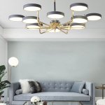 Подвесная люстра TAVIS D78 Gray ImperiumLoft 229001-26
