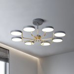 Подвесная люстра TAVIS D78 Gray ImperiumLoft 229001-26