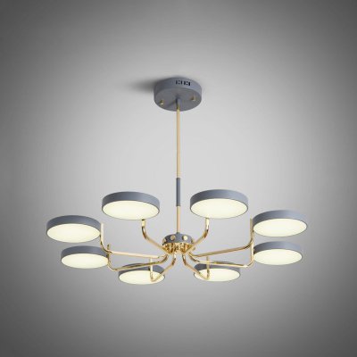 Подвесная люстра TAVIS D93 Gray ImperiumLoft 229002-26