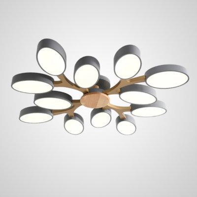 Потолочная люстра INGALIS L114 Gray ImperiumLoft 229017-26 Потолочная люстра INGALIS L114 Gray ImperiumLoft 229017-26