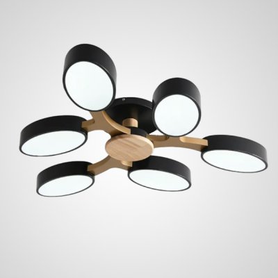 Потолочная люстра INGALIS L81 Black ImperiumLoft 229018-26