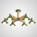 Люстра на штанге HORN B D84 Green ImperiumLoft 229036-26