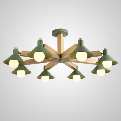 Люстра на штанге HORN B D94 Green ImperiumLoft 229037-26