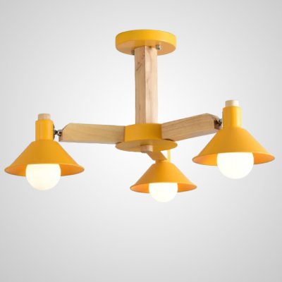 Люстра на штанге HORN B D68 Yellow ImperiumLoft 229038-26