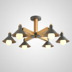 Люстра на штанге HORN B D84 Gray ImperiumLoft 229042-26