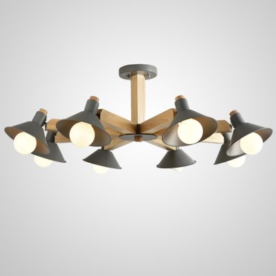 Люстра на штанге HORN B D94 Gray ImperiumLoft 229043-26