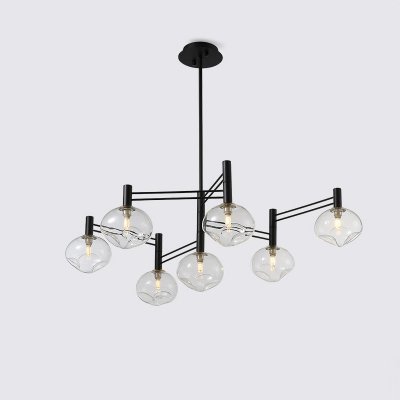 Подвесная люстра TEMPER L7 Black ImperiumLoft 229047-26