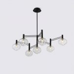 Подвесная люстра TEMPER L7 Black ImperiumLoft 229047-26