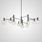 Подвесная люстра TEMPER L10 Black ImperiumLoft 229048-26