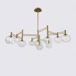 Подвесная люстра TEMPER L10 Gold ImperiumLoft 229051-26