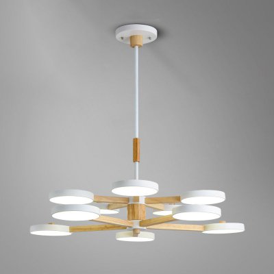 Подвесная люстра TURNA DBL L10 White ImperiumLoft 229079-26