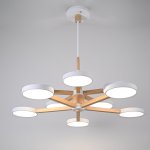 Подвесная люстра TURNA DBL L10 White ImperiumLoft 229079-26