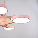 Подвесная люстра TURNA DBL L6 Pink ImperiumLoft 229081-26