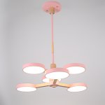 Подвесная люстра TURNA DBL L6 Pink ImperiumLoft 229081-26