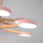 Подвесная люстра TURNA DBL L10 Pink ImperiumLoft 229082-26