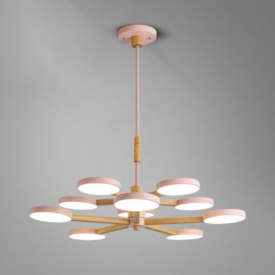 Подвесная люстра TURNA DBL L10 Pink ImperiumLoft 229082-26