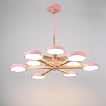 Подвесная люстра TURNA DBL L12 Pink ImperiumLoft 229083-26