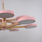 Подвесная люстра TURNA DBL L12 Pink ImperiumLoft 229083-26