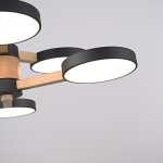 Подвесная люстра TURNA DBL L6 Black ImperiumLoft 229084-26