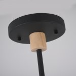 Подвесная люстра TURNA DBL L6 Black ImperiumLoft 229084-26