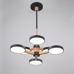 Подвесная люстра TURNA DBL L6 Black ImperiumLoft 229084-26