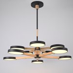 Подвесная люстра TURNA DBL L10 Black ImperiumLoft 229085-26