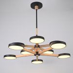 Подвесная люстра TURNA DBL L10 Black ImperiumLoft 229085-26