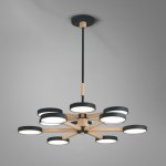 Подвесная люстра TURNA DBL L12 Black ImperiumLoft 229086-26