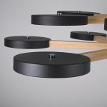 Подвесная люстра TURNA DBL L12 Black ImperiumLoft 229086-26