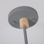Подвесная люстра TURNA DBL L6 Gray ImperiumLoft 229087-26