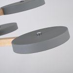 Подвесная люстра TURNA DBL L6 Gray ImperiumLoft 229087-26