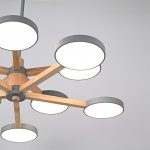 Подвесная люстра TURNA DBL L10 Gray ImperiumLoft 229088-26