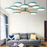 Подвесная люстра TURNA DBL L10 Gray ImperiumLoft 229088-26