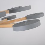 Подвесная люстра TURNA DBL L12 Gray ImperiumLoft 229089-26