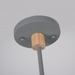 Подвесная люстра TURNA DBL L12 Gray ImperiumLoft 229089-26
