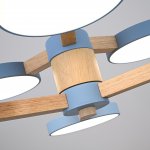 Подвесная люстра TURNA DBL L6 Blue ImperiumLoft 229090-26