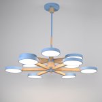 Подвесная люстра TURNA DBL L12 Blue ImperiumLoft 229092-26