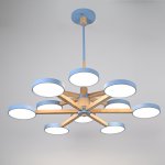 Подвесная люстра TURNA DBL L12 Blue ImperiumLoft 229092-26