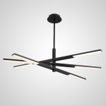 Подвесная люстра ORTON D88 Black ImperiumLoft 229130-26