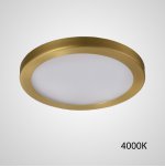 Точечный светодиодный светильник HEIN D12 Brass 4000К ImperiumLoft 229208-23
