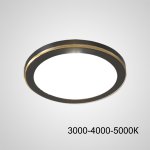 Точечный светодиодный светильник HEIN D10 Black Трехцветный свет ImperiumLoft 229212-23